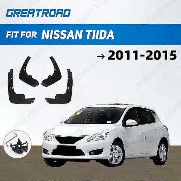 Exquisite For Nissan Tiida 2011-2015 2012 2013 2014 Fender Mudguard Mud Flaps Guard Splash Flap Mudguards Car Accessories