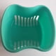 thumbnail image 4 of Advancent Caja de baño para dentadura, contenedor de plástico para el cuidado de la boca, soporte para artificiales a prueba de polvo, práctico Almacenamiento y organización del hogar Verde claro Advancent HA062421-03B, 4 of 6