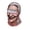 Brown, variant on Funny Old Man Ski Mask for Men, Bubble Gum Realistic Face Mask, 3D Printed Balaclava Full Head Neck Cover for Skiing Snowboarding Winter Outdoor Party
