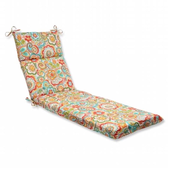Pillow Perfect Outdoor/ Indoor Bronwood Carnival Chaise Lounge Cushion