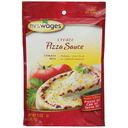 Pizza Sauce Tomato Mix, 5-Ounce Packages (Pack of 6) Mrs. (Best Tomatoes For Pizza Sauce)