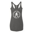 thumbnail image 2 of Wild Bobby Official Bigfoot Search Team Funny Sasquatch Pop Culture Women Tri-Blend Racerback Tank Top, 2 of 6