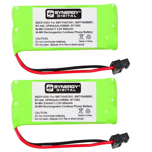 3 Pack Replacement for Uniden DECT1580-3 Battery 1200mAh 2.4V NI-MH Compatible with Uniden Cordless Phone Battery 