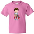 thumbnail image 3 of Inktastic Boy Prince, Knight In Shining Armor, Brown Hair Youth T-Shirt, 3 of 5