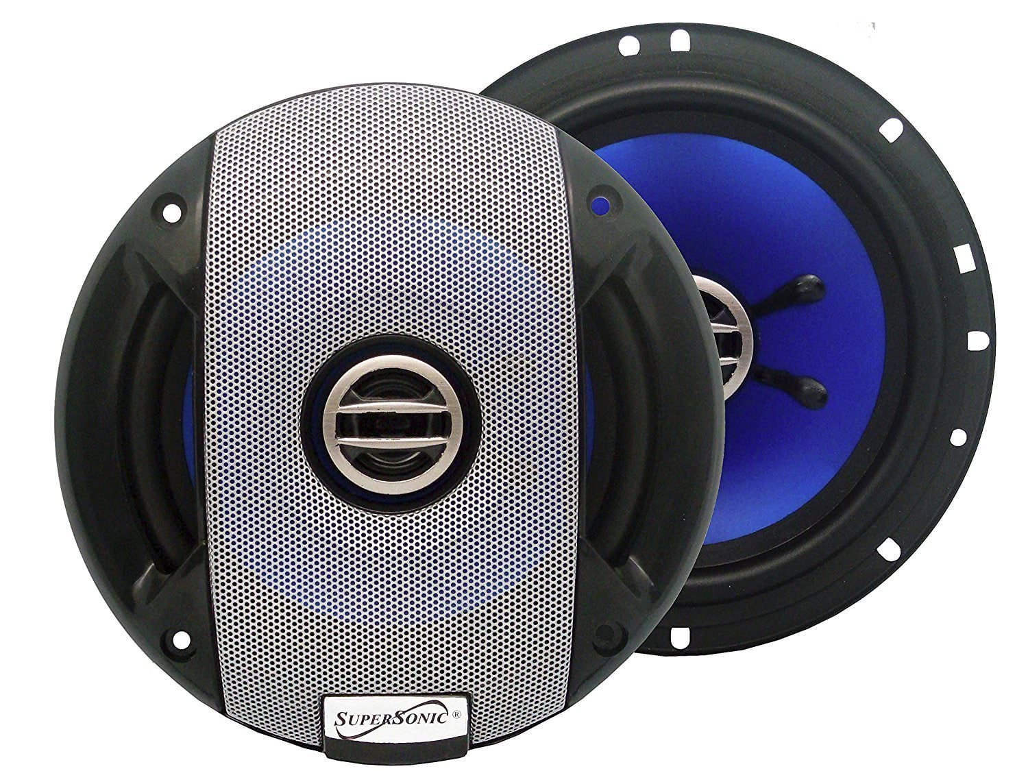 6.5" 2Way 800W Car Audio Coaxial Speaker System PAIR