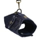 thumbnail image 2 of Dog  Jacket Harness, Comfortable Tight Fit Dog Denim Harness Prevent Neck Strains Prevent Choking With Nylon Leash For Dog ANGGREK Azul Oscuro M, 2 of 8