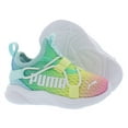 thumbnail image 4 of Puma Rift Slip On Rainbow Ac Baby Girls Shoes Size 6, Color: Multi, 4 of 5