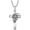 01-02-Aries, variant on Cross Necklace for Women Men 925 Sterling Silver Rose Sunflower Cross Religious Jewelry Christmas Birthday Mothers' Day Gifts