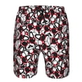 thumbnail image 4 of Naloa French Bulldog1 Men's Beach Shorts, Surfing shorts, Swim trunks, Quick Dry Swim Trunks for Surfing Beach Fun - 3X-Large, 4 of 9