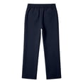thumbnail image 5 of School Pants for Boys and Girls Zipper Style Chino Pants with Pockets Straight Pants Navy Uniform Pants Back To School Clothes for Tween Clothes 11-12 Years, 5 of 8