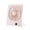 Pink, variant on Protable Desk Fan 6 Inch Small Personal Fan 3-Speed Quiet for Office Travel Home Sleeping, Led Display