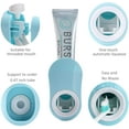 thumbnail image 2 of Toothpaste Squeezer, Toothpaste Dispenser Automatic Hands Free, Wall Mounted for Family Shower Bathroom, 2 of 7