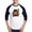Blue/White, variant on CafePress - Pumpkin Cat - Cotton Baseball Jersey, 3/4 Raglan Sleeve Shirt