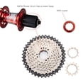 thumbnail image 3 of Soidarity Cassette de bicicleta 36T Suministros de ciclismo Tamaño compacto Instalación práctica Cog reemplazado Piezas mejoradas Cassettes de 8 Ciclismo Plata 36T Soidarity OD026183-01, 3 of 6