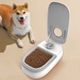 thumbnail image 3 of Comederos automáticos para gatos Greeniant gris de una sola comida fácil de limpiar Extraíble, 3 of 6