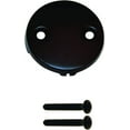 thumbnail image 5 of Westbrass D329-12 3-1/8" Two-Hole Bathtub Overflow Elbow Cover,, Oil Rubbed Bronze, 5 of 8