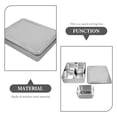 thumbnail image 3 of Condiment Box Compartment Snack Container Stainless Steel Garnish Station For Bartending, 3 of 9