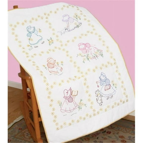 Sunbonnet Sue Lap Quilt Top