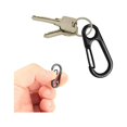 thumbnail image 3 of Mini Carabiner Clip, 5 Pieces Mini Carabiner Clip, Spring Carabiner Hook Keychain Clasps, Mini Carabiner Clips, for Camping, Hiking, 3 of 5