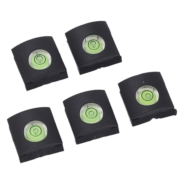 M Buder 5PCS Cubierta Protectora de Zapata para Cámara con Nivel de Burbuja Universal Antiestático para Cámaras DSLR