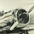 thumbnail image 2 of Atelier B Art Studio 26x26 White Modern Wood Framed Museum Art Print Titled - Vintage Aircraft, 2 of 4