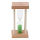 thumbnail image 4 of 1/3 tiempo de tiempo de tiempo de Reloj de Cocina Cuadrado Herramienta Práctica en  verde perfecl Reloj de arena, 4 of 8