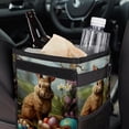 thumbnail image 6 of Easter Mini Trash Can Car Garbage Can Trash Can for Car - Foldable, with Lid, Leak-Proof, Hanging Storage Bag, 6 of 6