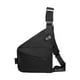 thumbnail image 1 of Bolso bandolera para hombre, bolso de pecho, mochila informal, bolso bandolera para correr Negro Derecha, 1 of 8