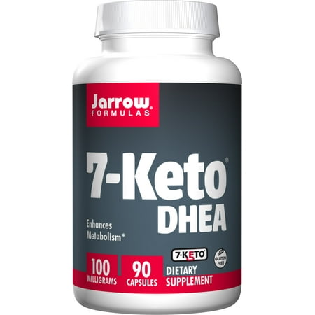 Jarrow Formulas 7-Keto DHEA, Enhances Metabolism, 100 mg, 90