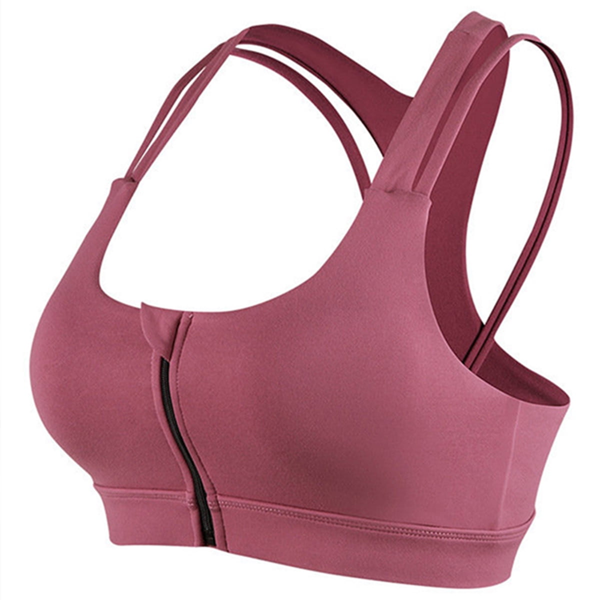 shock absorber zipped sports bra