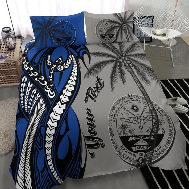 Juego de cama personalizado Islas Marshall - Classical Coconut Tree