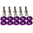 thumbnail image 5 of Soumake 10Pcs Car Vehicle Fender Bumper License Plate Frame M6 Screws Decor with Washer, 5 of 5