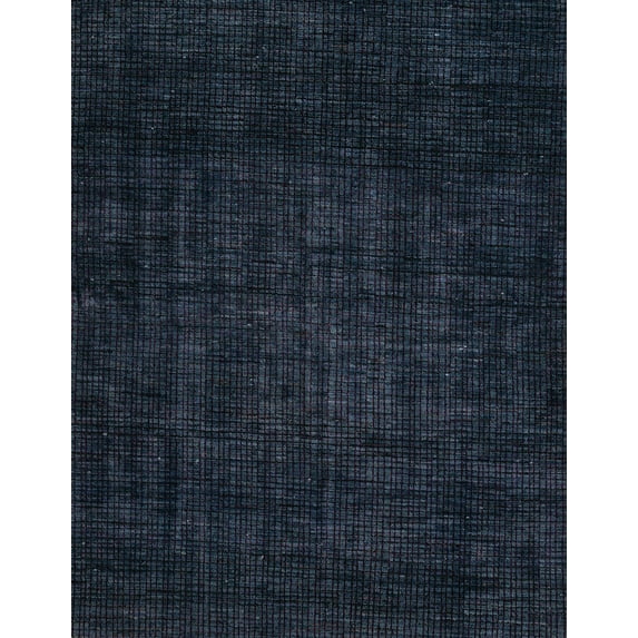 Ahgly Company Machine Washable Indoor Rectangle Abstract Night Blue Area Rugs, 2' x 3'