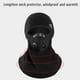 thumbnail image 5 of Pasamontañas Cubierta De Cara De Esquí Con Filtro Ventilaciones De Aire Transpirables Desmontables Para Hombres Mujeres Invierno Resistente Al Viento Forro Polar Cubierta Térmica Para La Cara Para Guardurnaity OD014153-00, 5 of 6
