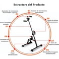 thumbnail image 3 of de pedalde de brazos y piernas,pedales para rehabilitaciónp,bicicleta estatica adulto mayor,altura y resistencia regulables,con almohadillas triangulares antideslizante,Regalos para padres, 3 of 7