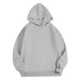 thumbnail image 5 of NMMUED Sweat Set Workout Sets for Women Hoodie Set Two Piece Sets for Women Fall Women's Athletic Clothing Sets, Gray M, 5 of 9