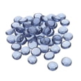 thumbnail image 1 of Uxcell Decorative Flat Glass Marbles 17-19mm Rock Vase Filler Gray for Fish Tank Table Scatter Decor, 100Pcs, 1 of 5
