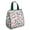 Pioneer Flower Floral, variant on Pioneer Flower Floral Print Pattern Insulated Lunch Bag for Women & Adults,Large Portable Soft Cooler Lunch Bag,Thermal Food Storage Tote with Pearl Cotton,8.66L,8.75x5.75x9.5 Inch