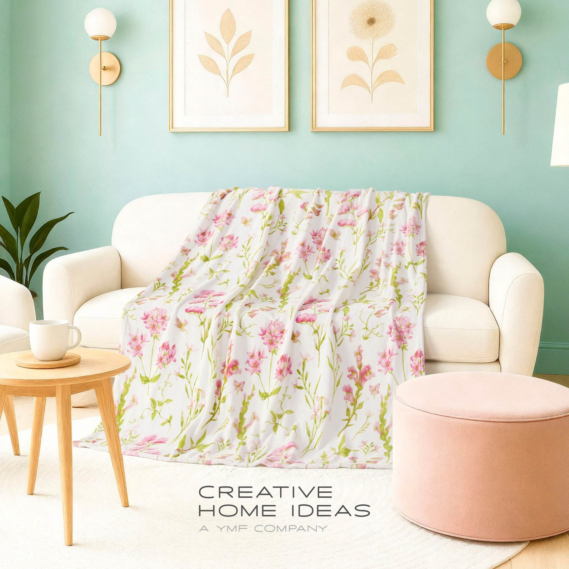 Creative Home Ideas 60" x 70" Ultra Soft Plush Throw for Adults