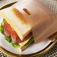 thumbnail image 4 of Happy date Non Stick Toaster Bags Reusable and Heat Resistant Easy to Clean,Perfect for Grilled Cheese Sandwiches, 4 of 7