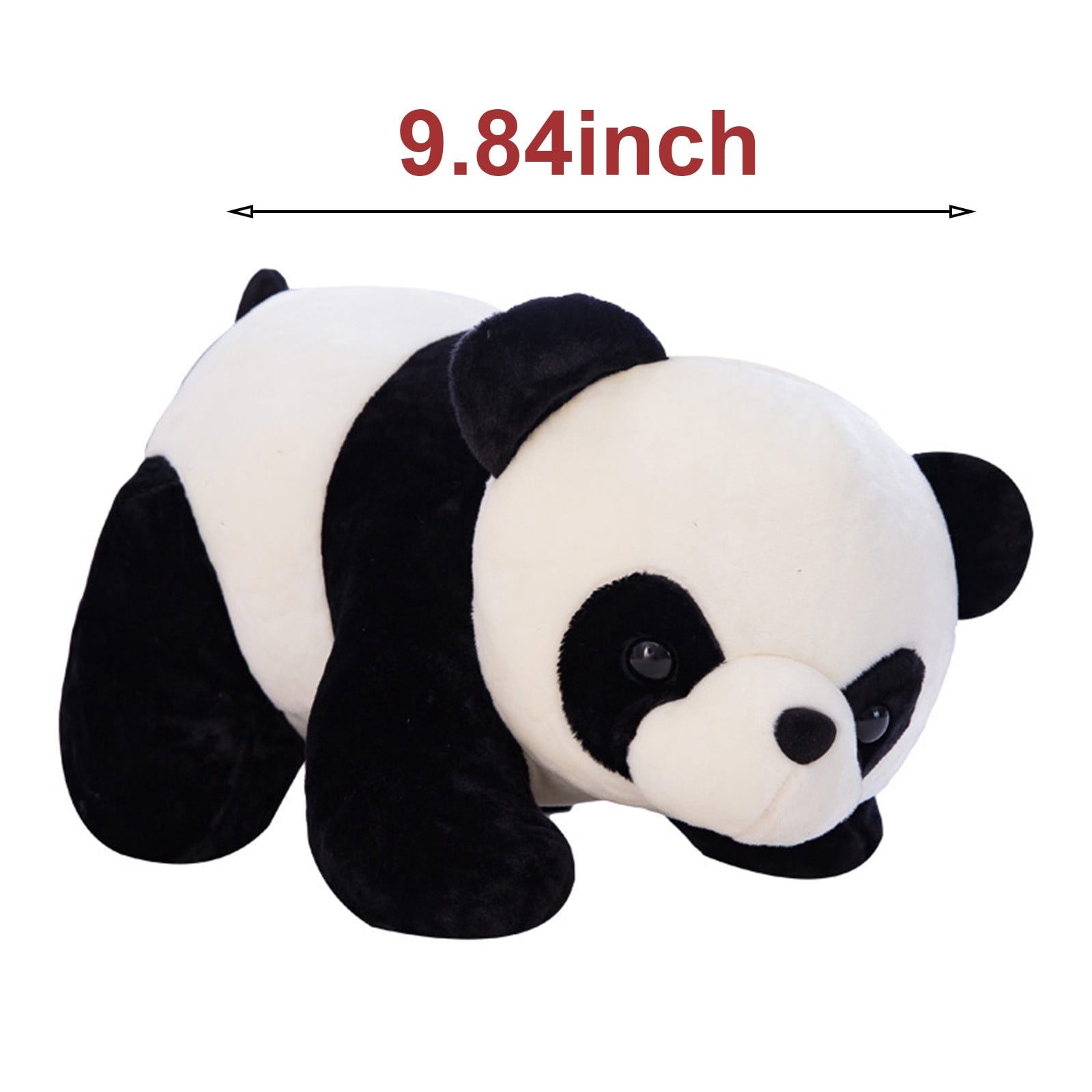 Fmbmuo Panda Stuffed Animals & Teddy Bears Medium Ultrasoft Cute Weighted Plushie for Anxiety 14 Inch Plush Pillows Toys for Girls,Boys,Adults Birthday Gifts