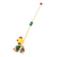 thumbnail image 2 of Andador de madera para bebés Juguete para caminar de madera para empujar y tirar Niño que aprende a caminar Animal para empujar y arrastrar, 2 of 7