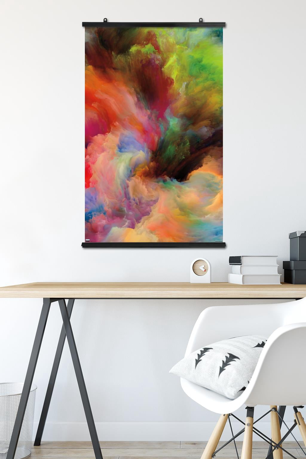 Paint Motion Imagination Wall Poster, 22.375" x 34"