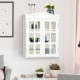 thumbnail image 4 of Wall-Mount Bathroom Storage Cabinet Medicine Organizer Double Doors Shelved New, 4 of 11