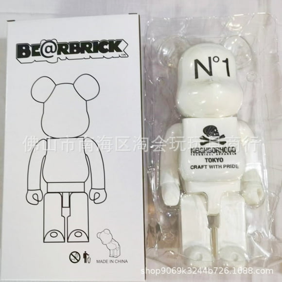 Bearbrick Violent Bear 28cm Qianqiu Building Block Bear Decorative Ornamentssebneei