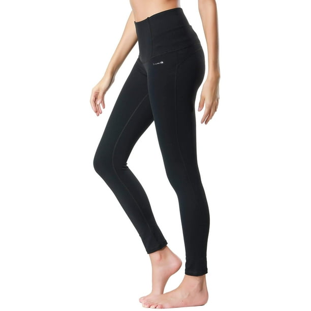 Dragon Fit compression Yoga Pants Power Stretch Workout Leggings With High  Waist Tummy control, 02black, X-Large