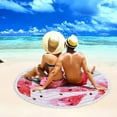 thumbnail image 4 of Tupukom Home Oversized Beach Towels Large Size Non-Fading Water-Resistant Quick-Dry Sandproof Beach Mat for Sandy Beaches & Picnic Trips Cruise Essentials Summer Vacation, 4 of 6