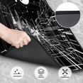 thumbnail image 3 of Cauagu Futuristic Moonlit Cityscape Pattern Car Floor Mat Set of 4,Car Carpet Mats Car Mats with Anti-Slip Backing & Driver Heel Pad Universal Fit for Cars/Trucks/SUV/Vans, 3 of 6
