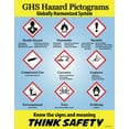 thumbnail image 1 of Affiche Pictogrammes GHS, 11"X 14 Pouces, Fabriqué aux États-Unis, 1 of 3