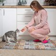 thumbnail image 4 of Bohemian Retro Geometric Patterns Kitchen Rugs and Mats Sets Of 2,Kitchen Decoration Rugs,Rubber Backing Non-Slip Floor Mat for Sink Washable Waterproof Laundry Room Runner Rugs, 4 of 7